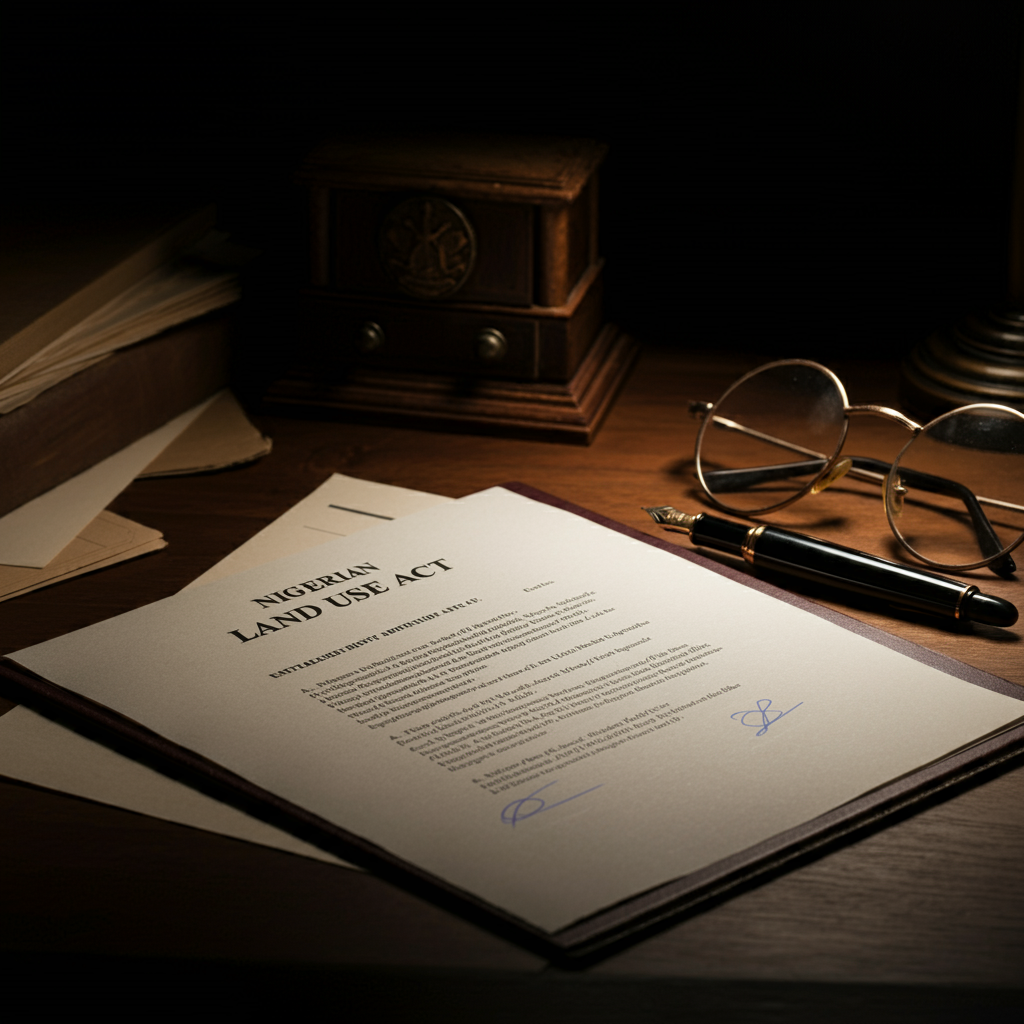 Critical Analysis of the Land Use Act: Implications and Challenges in Nigeria