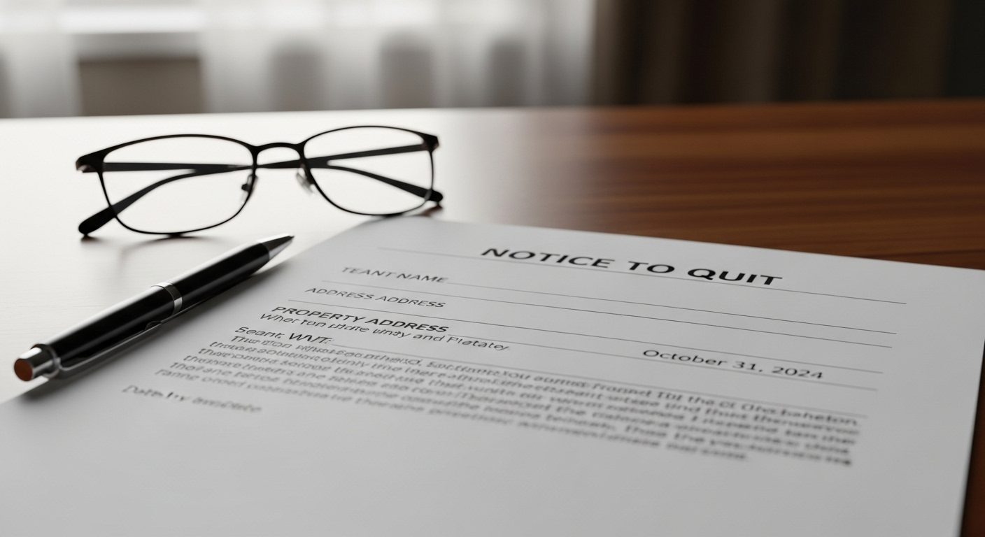 Notice to Quit in Nigeria: Legal Requirements, Judicial Interpretation, and the Road to Lawful Eviction