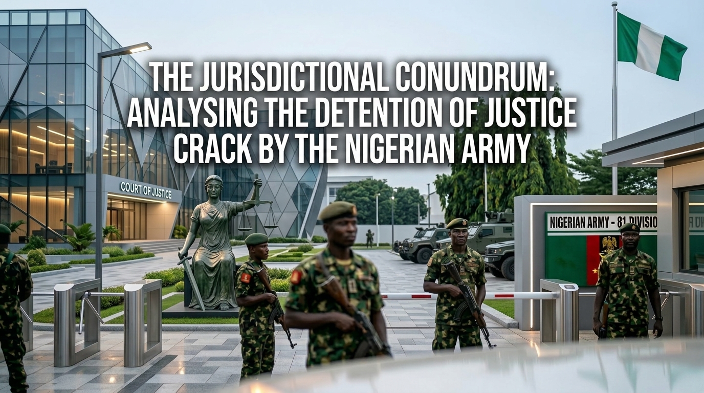 THE JURISDICTIONAL CONUNDRUM: ANALYSING THE DETENTION OF JUSTICE CRACK BY THE NIGERIAN ARMY