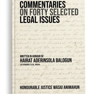 commentaries on forty selected legal issues