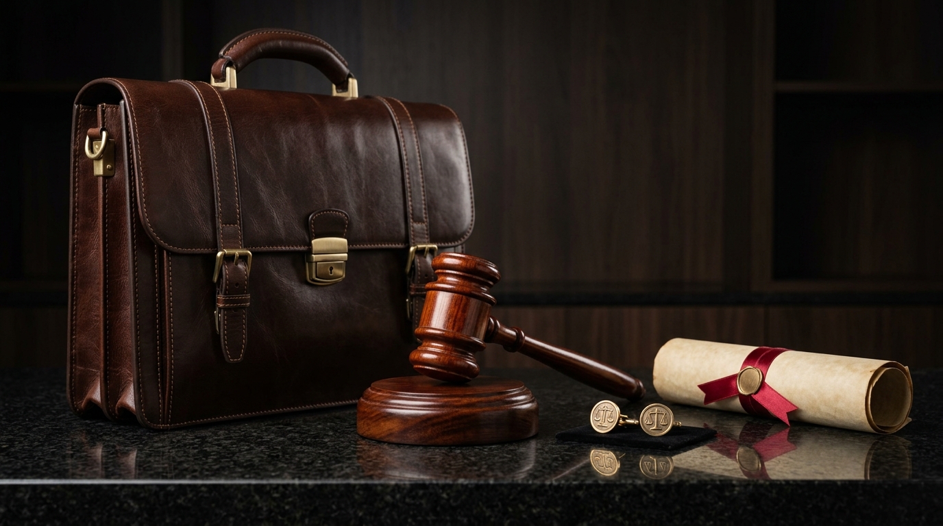leather briefcase and wooden gavel 202609021932